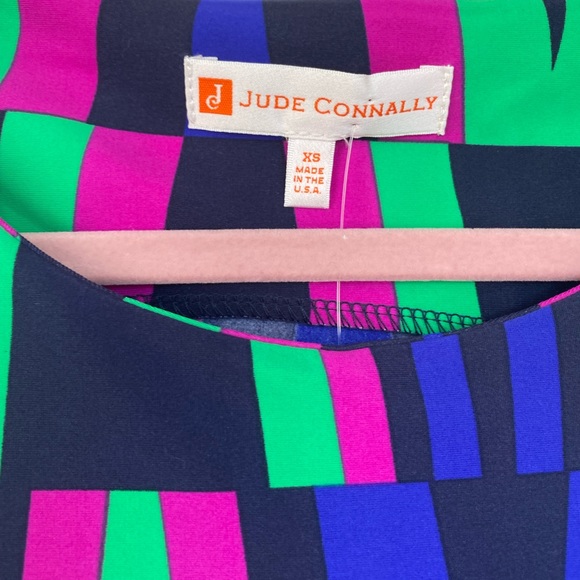 Jude Connally Dress Geometric Print - Picture 2 of 7